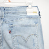 Levi's Womens Demi Curve Low Rise Skinny Light Wash Denim Jeans Size 6M / 28 X 32