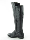 Steve Madden Black Leather Shandi Tall Riding Boots Size 6 - Designer-Find Warehouse - 3