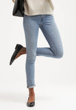 Levi's Womens 711 0065 Skinny Light Wash Slim Denim Jeans Size 28 X 32 - Designer-Find Warehouse - 3