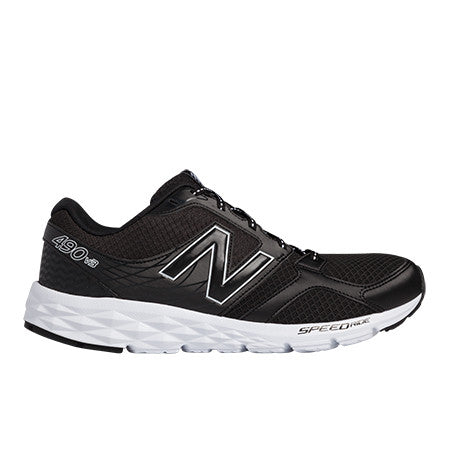 New Balance Mens Athletic Black 490V3 Running Training Shoes Size 11 - Designer-Find Warehouse - 1