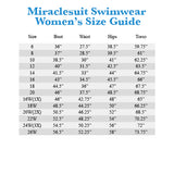Miraclesuit Tourquise Mix Master Roswell Tankini Top Size 10 - Designer-Find Warehouse - 4