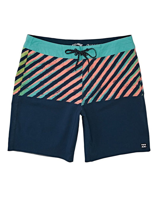 Billabong Kids Boy's Fifty50 Pro Swim Shorts (Big Kids) Seagreen 27 (14 Big Kids)