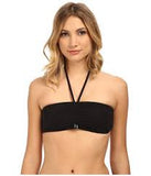 Marc by Marc Jacobs Ava Soft Bandeaux Halter Bikini Top Size Small - Designer-Find Warehouse - 1