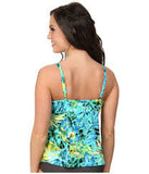 Miraclesuit Floral DD-Cup Junglemania Roswell Tankini Top Size 10 DD - Designer-Find Warehouse - 2