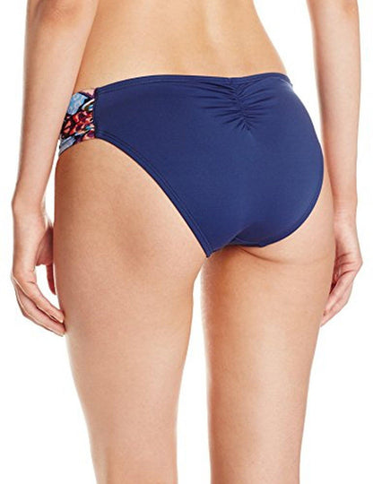 Lucky Brand Womens Navy Layla Hipster Bikini Bottoms Size Small - Designer-Find Warehouse - 2