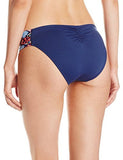 Lucky Brand Womens Navy Layla Hipster Bikini Bottoms Size Small - Designer-Find Warehouse - 2