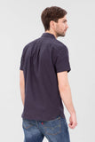 Levi's Mens Sunset Dark Indigo One Pocket S/S Causal Shirt Size Medium - Designer-Find Warehouse - 2