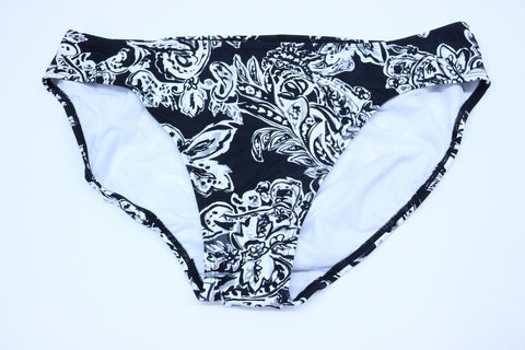 Lauren Ralph Lauren Swimwear Deauville Paisley Hipster Bikini Bottom Size 14 - Designer-Find Warehouse - 1