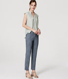 Ann Taylor LOFT Flecked Riviera Cropped Pants In Marisa Fit Size 2 Petite - Designer-Find Warehouse - 1