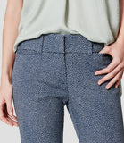 Ann Taylor LOFT Flecked Riviera Cropped Pants In Marisa Fit Size 2 Petite - Designer-Find Warehouse - 3