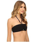 Marc by Marc Jacobs Ava Soft Bandeaux Halter Bikini Top Size Medium - Designer-Find Warehouse - 2