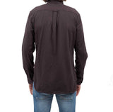 Levi's Mens Gray Dark Phantom Overdye Button Front Long Sleeve Size Medium - Designer-Find Warehouse - 2