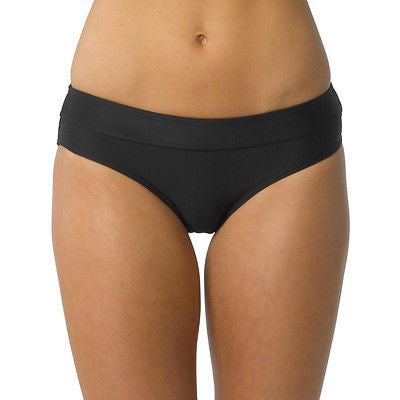 Prana Black Ramba Swim Bikini Bottoms Size Small - Designer-Find Warehouse - 1
